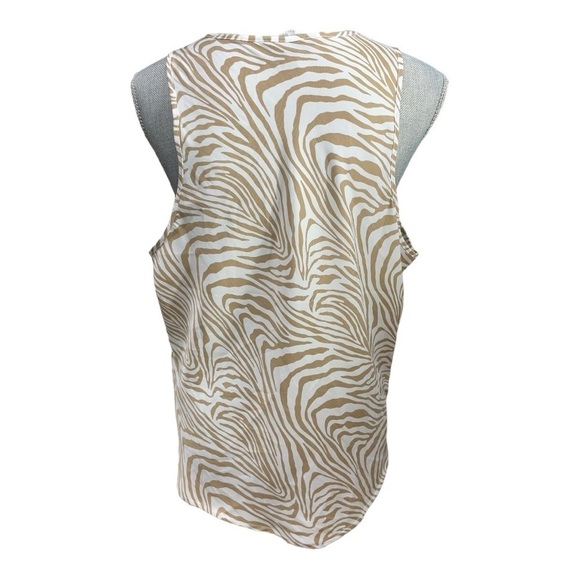 Banana Republic Factory High-Neck Racer Tank size Large - Picture 4 of 9